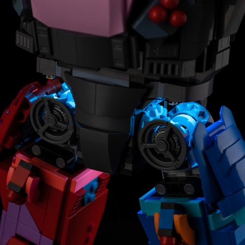Light Kit ONLY for LEGO® Mecha Team Leader 77078 - Picture 16 of 17