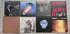 Rock Vinyl Record Lot  KISS QUEEN JOURNEY COOPER