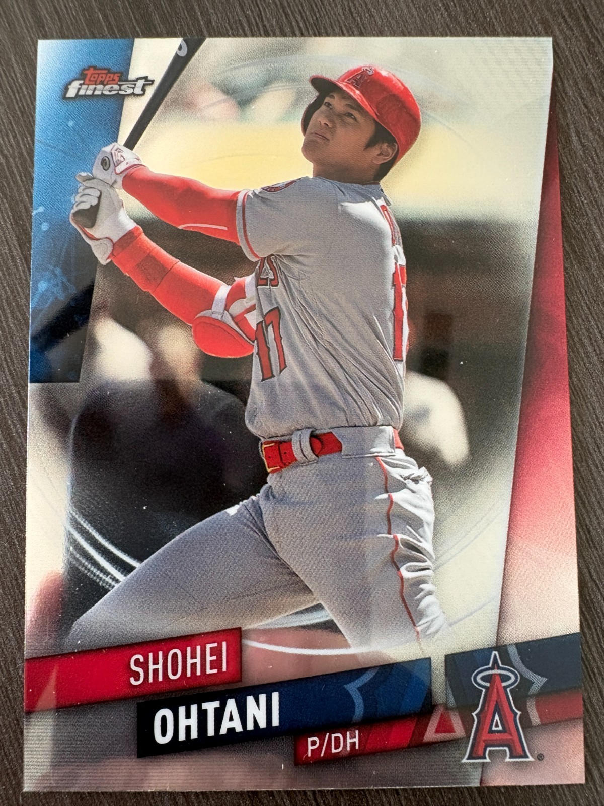2019 Topps Finest Shohei Ohtani #100 Chrome 2nd year LA Angels
