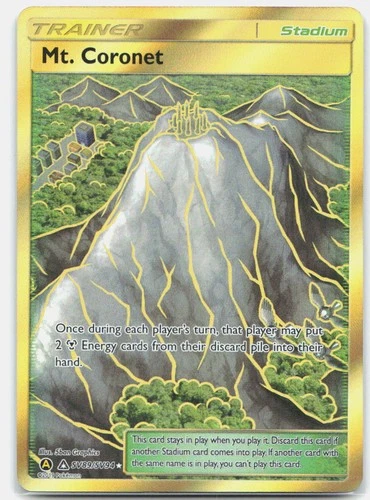 Mt. Coronet Shiny Holo Rare Hidden Fates: Shiny Vault SV89/SV94 NM