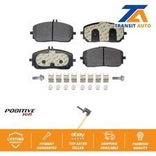 Front Semi-Metallic Brake Pads & Wear Sensor Kit For Mercedes-Benz GLE350 GLB250