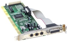 SOUND CARD AVANCE LOGIC AROWANA 1604 ALS 100 ISA SOUND CARD
