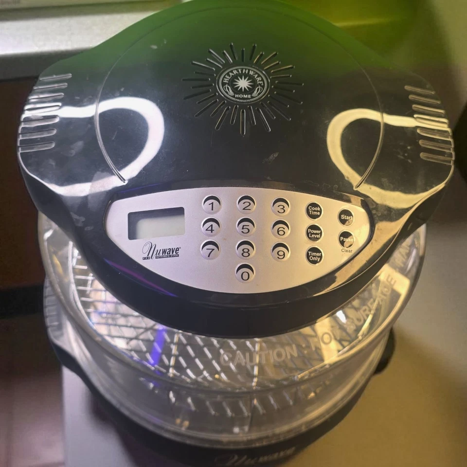 Forno infravermelho NuWave com controles digitais e forno de bancada de convecção de anel externo - Imagem 3 de 4