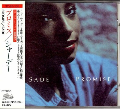 SADE PROMISE JAPAN CD 32.8P 103 BOX OBI FIRST PRESS