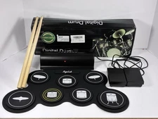 Pogolab Roll-Up Digital Drum Set Electronic Drum Kit w/ Pedals & Sticks