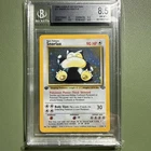 1999 Pokemon Jungle (1st Edition) “Snorlax” Holo (#11/64).  (BGS 8.5)