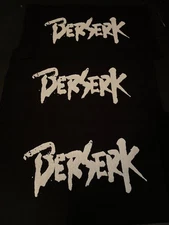 berserk sew on patch black fabric patch guts berserk patch