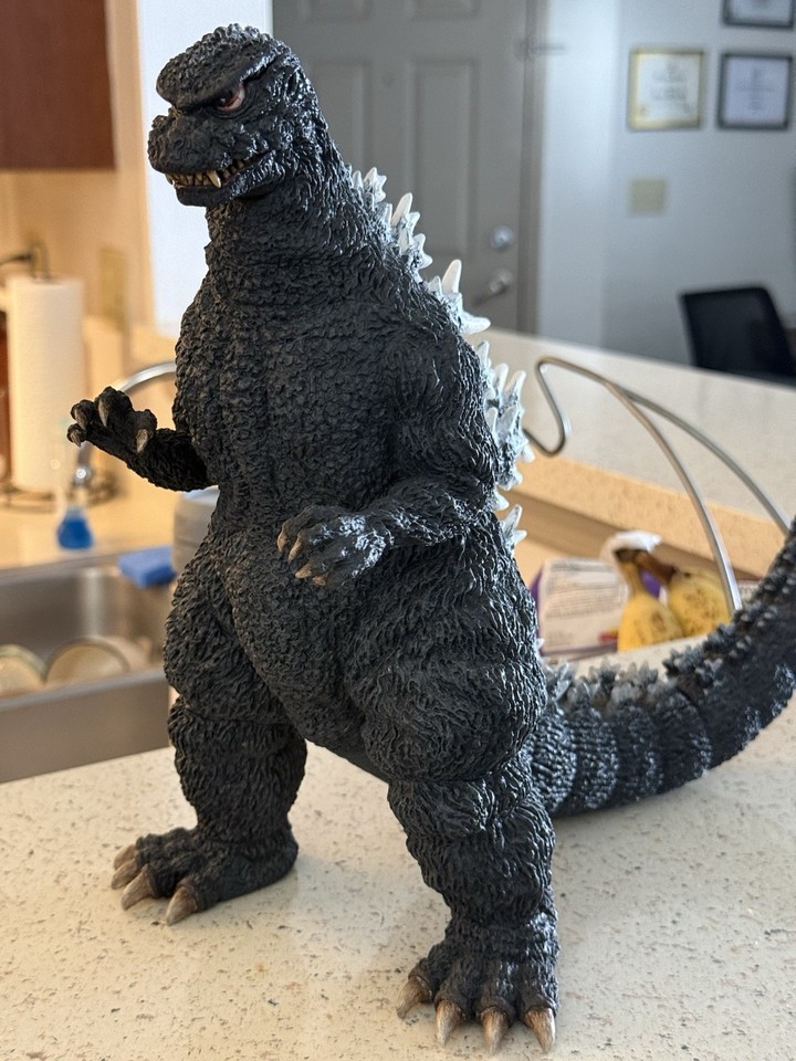 Window Vinyl Kit X-Plus TOHO 30cm Sakai Yuji Godzilla 1984 Soft Vinyl model kit build Up ...