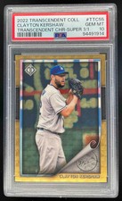 2022 Transcendent Collection Chrome SuperFractor Clayton Kershaw 1/1 PSA 10