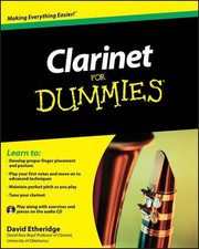 Image of Clarinet For Dummies by David Etheridge (English) Paperback Book