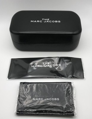 New Authentic Marc Jacobs Large Glasses Black Hard Case