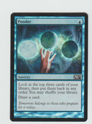 Ponder Core Set 2012 (M12) Foil