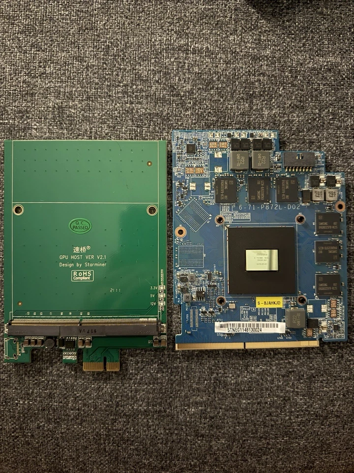 NVIDIA GeForce GTX 1060 (Mobile, MXM 3.0b) N17E-G1-A1 - Image 3 of 4