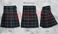 Scottish Outfit Mackenzie Tartan Kilt Set - 08 Pieces Kilt Accessories for Men