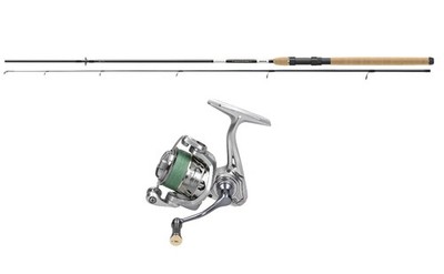Ultra Light Combo Cormoran Black Master 2,05m 3-14g + Mostal Taipan UL Braid