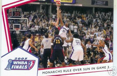 2005 WNBA Playoffs '' Insert #cards P9 - Picture 1 of 1