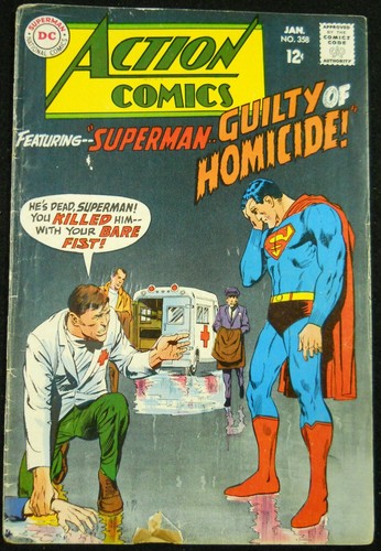 ACTION COMICS #358 VG- - 第 1/2 張圖片