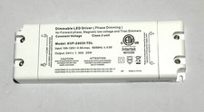 25W Dimmable LED Driver, 120V AC to 24V DC Transformer Electric Power Supply ...