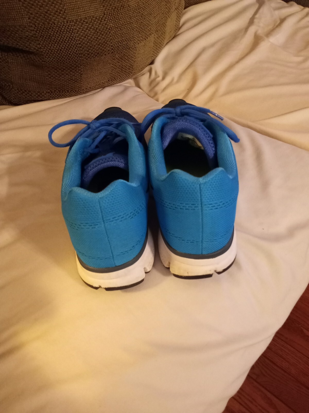 Size 11.5 Nike Air zoom Pegasus + 30 Blue black mens running shoes eBay