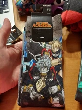 My Hero Academia Villains Group Men's Crew Shoe Size 8-12 Socks Bioworld