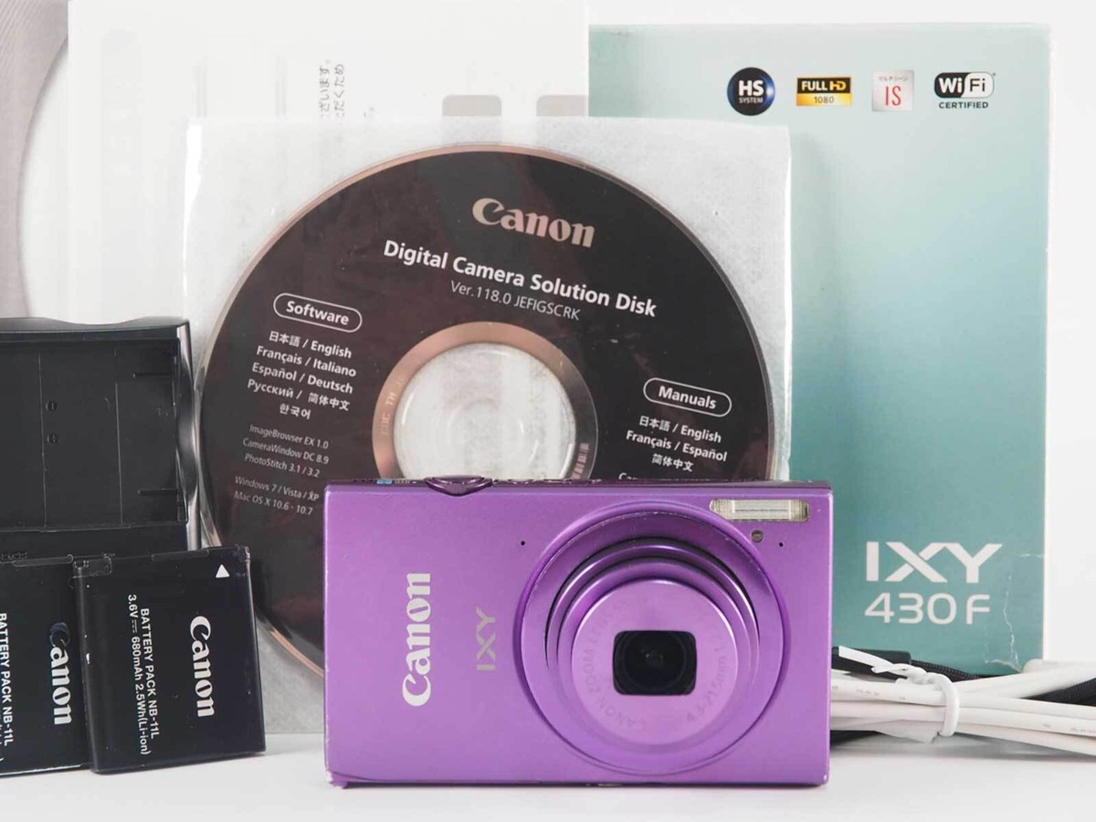 キャノンIXY 430F パープル 【公式通販】