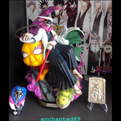 Clouds studio Bleach Kurotsuchi Mayuri Resin Figure Model Statue In Stock H30cm