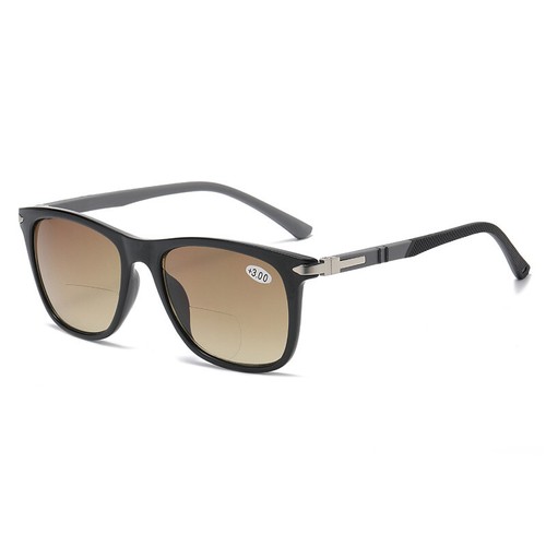 Bifokal Sonnenbrille Lesebrille eckig Presbyopic Brille getönt +1,0~4,0 - Bild 11 von 20