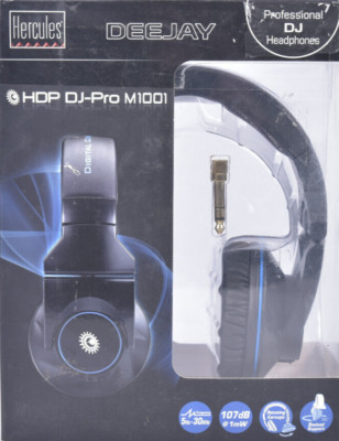 Hercules DJ-Pro M1001 DJ-Kopfhörer 50mm 32Ohm Kopfhörer schwarz 4780581 /1