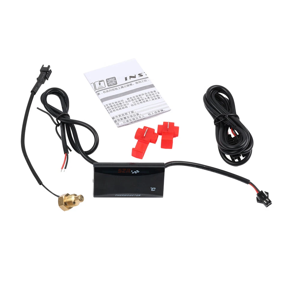 Nuevo estilo 0-150°C mini medidor de temperatura del agua para Kawasaki KLX650 KLX650R KX300 Foto 4 de 4