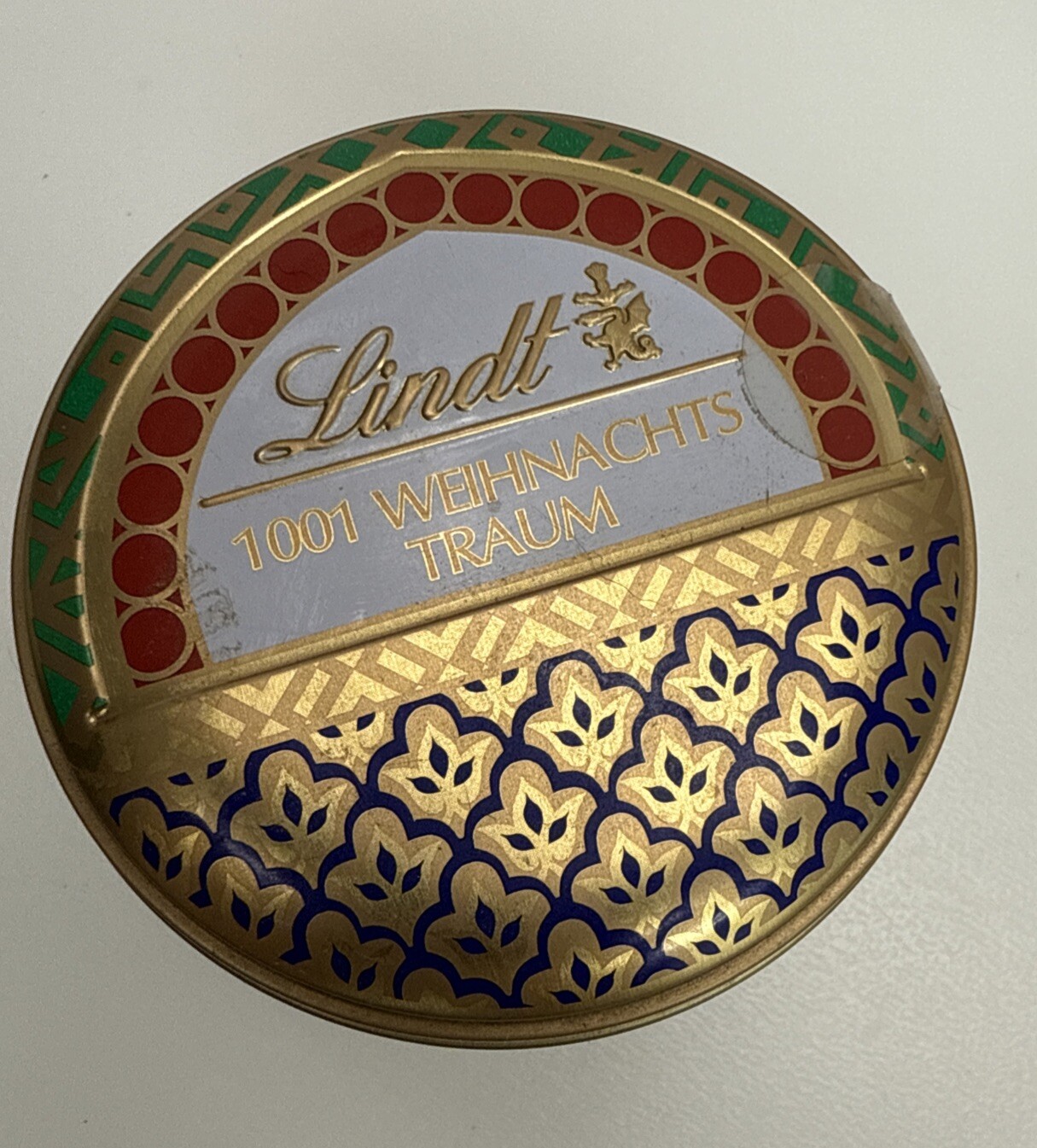 Lindt & Sprungli Chocolate Tin Christmas Wise Men Empty Decor Tea Light