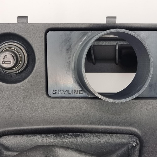 60mm Ash Tray Gauge Holder for Nissan Skyline R33 GTS-T/GT-R (1995-1998) PETG - Picture 3 of 11