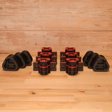 Fits Milwaukee M12 Tool and Battery Holder Mount 6 of Each Organizer