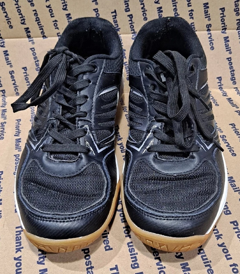 Zapatillas deportivas/voleibol negras para mujer BCG de cuero talla superior 8,5 GPOC Foto 3 de 4