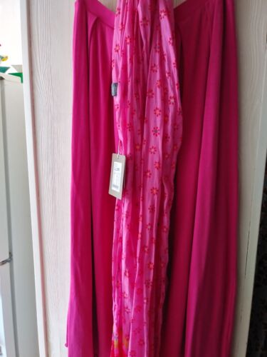 Gudrun Sjoden Large Pink Jersey Skirt