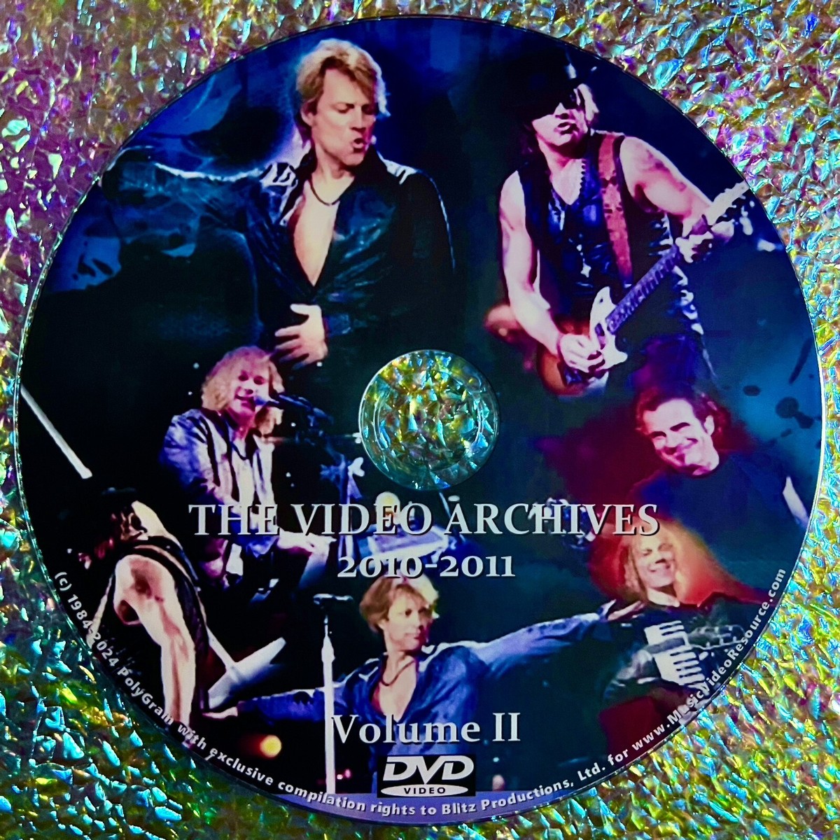 BON JOVI The Video Archives 1984-2021 6 DVD Set (Live