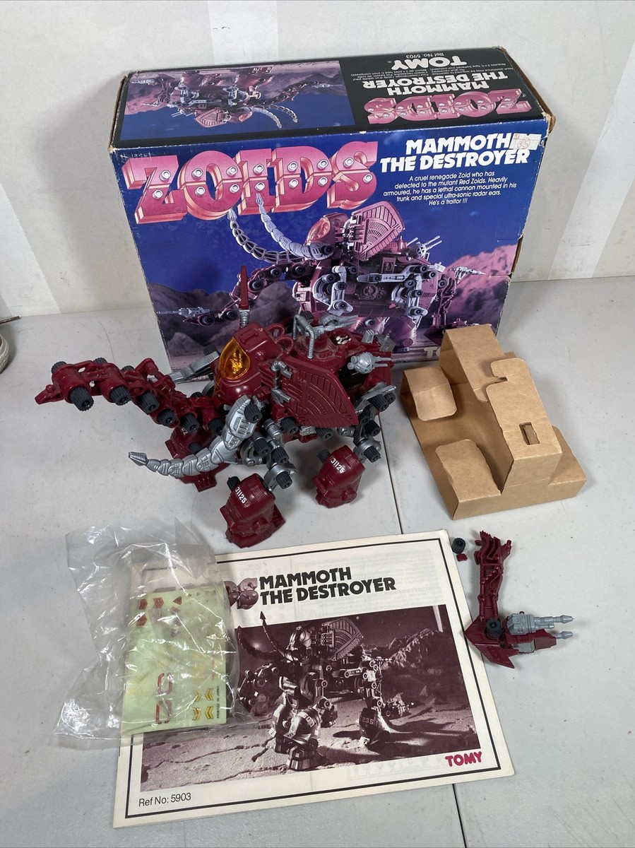 Vintage Tomy Zoid Mammoth The Destroyer 1984 | eBay Vintage Tomy Zoid Mammoth The Destroyer 1984 | eBay