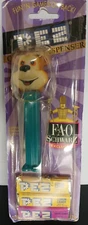 Pez Dispenser F A O Schwarz  Damaged packaging