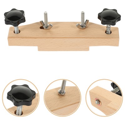  Workbench Foldable Solid Maple Guitar Bridge Clamp Tools Guitars