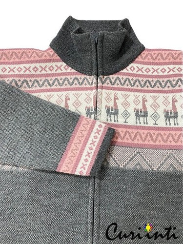 WHOLESALE LOT OF 10 ALPACA PAULA CARDIGAN WITH COLLAR JACKETS SIZES:S-M-L 16,5V - Picture 9 of 9