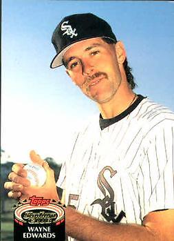 1992 Stadium Club #674 Wayne Edwards Chicago White Sox Baseball Card