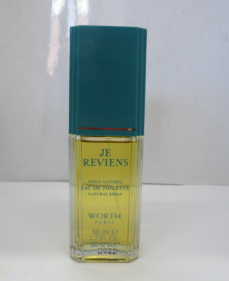 Buy WORTH PARIS JE REVIENS 1.7 oz/50 ml EAU DE TOILETTE SPRAY VINTAGE