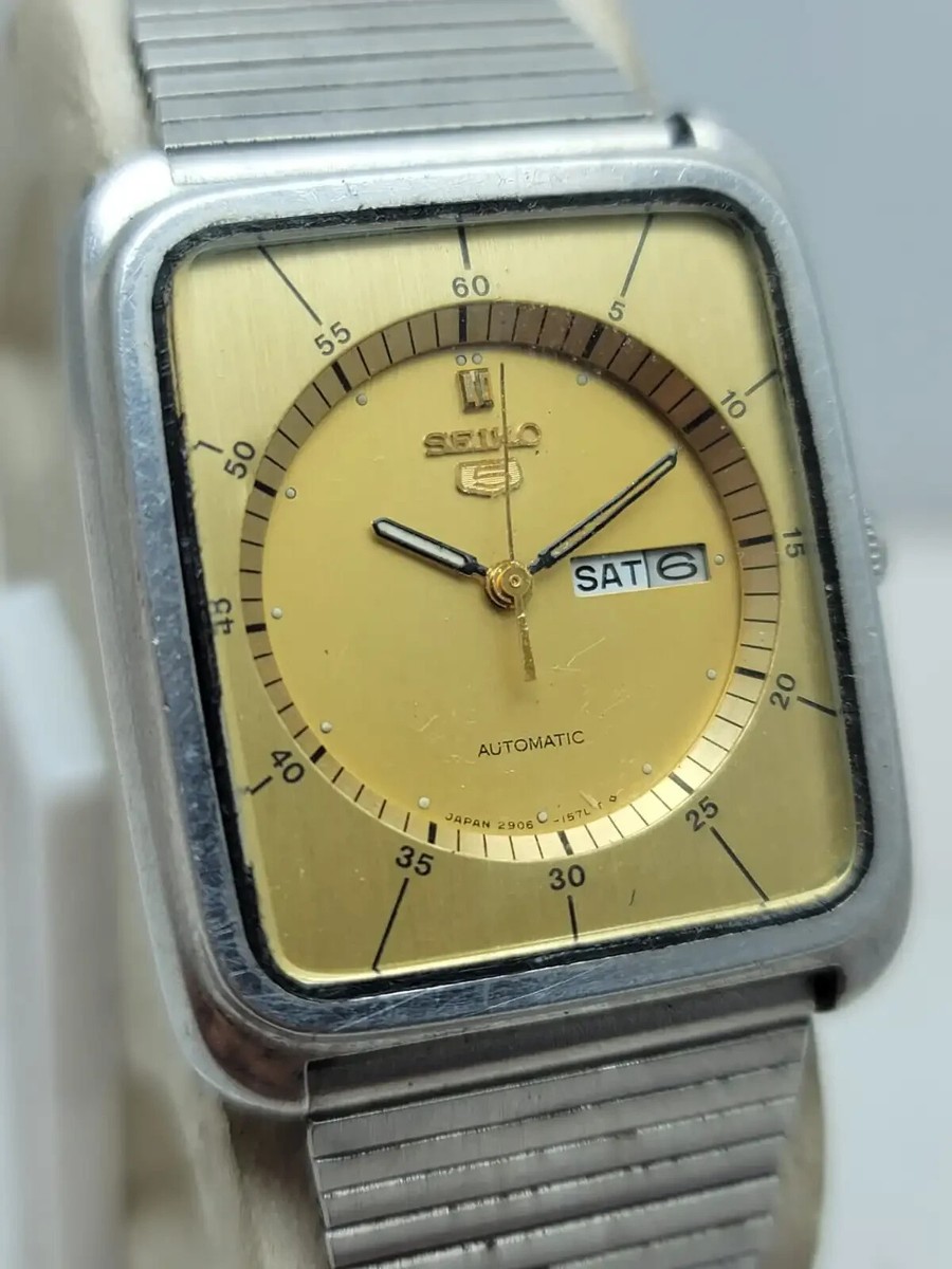 Seiko 5 2906-070 A1 Day/Date Automatic Vintage Men's Watch