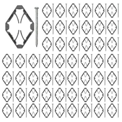 Opexicos 50Pcs Wall Switch 86 Type Bottom Box Repairer Household Wire Box Rep...