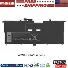 NNF1C Battery for Dell XPS 13 9365 2in1 2017 Series 13-9365-D1605TS 0NNF1C HMPFH