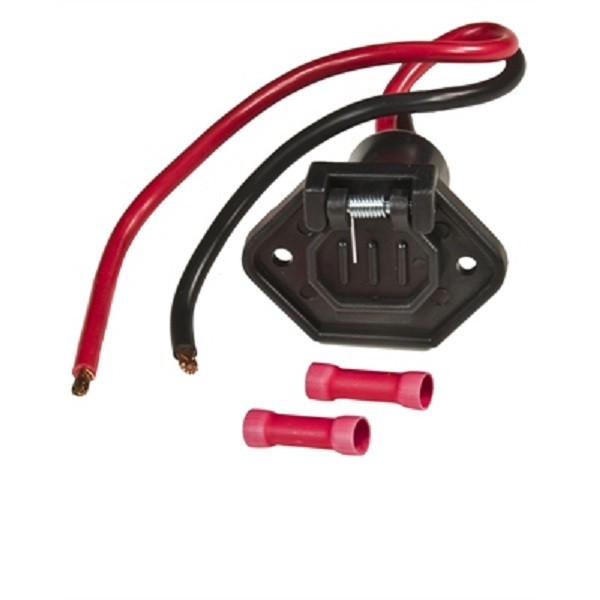Marpac 71304 Male Boat Side Connector 8 Gauge 12 Volt 2 Wires Trolling Motor eBay