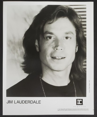 1991 Jim Lauderdale Country Bluegrass Singer Songwriter Americana Promo ...