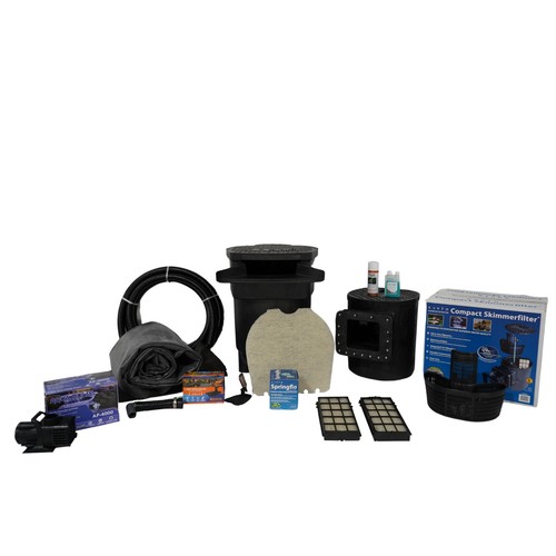 HALF OFF PONDS Savio Signature 4,000 GPH Pump Pond Kit 15' x 15' EPDM Pond Liner