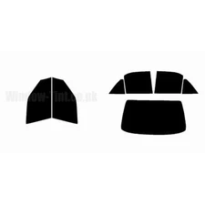 For Mercedes C Class 4-door Saloon 1994-00 Full Pre Cut Window Tint Kit Film
