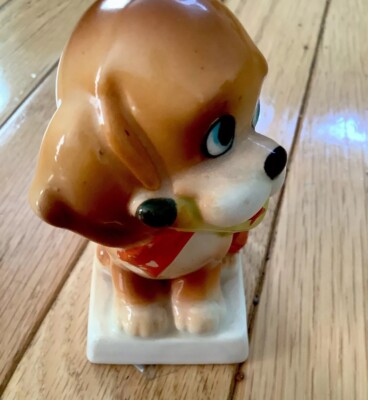 Vintage Norcrest Dog Of The Month (A646) January Figurine - Made