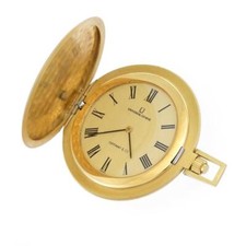 Tiffany  Co. Universal 18k Gold 42mm Full Hunter Pocket Watch